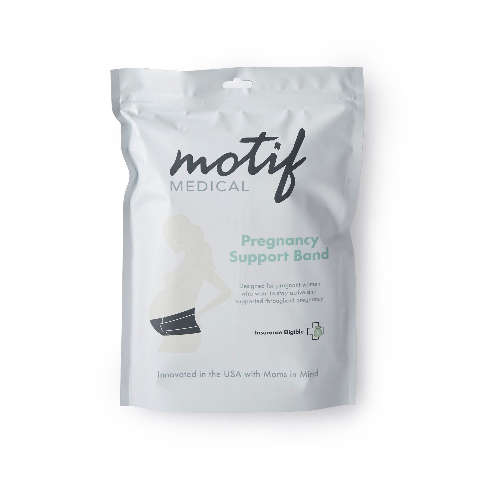 Maternity Support Belt Hook and Loop Closure 49 to 52 Inch Under Belly Circumference Adult