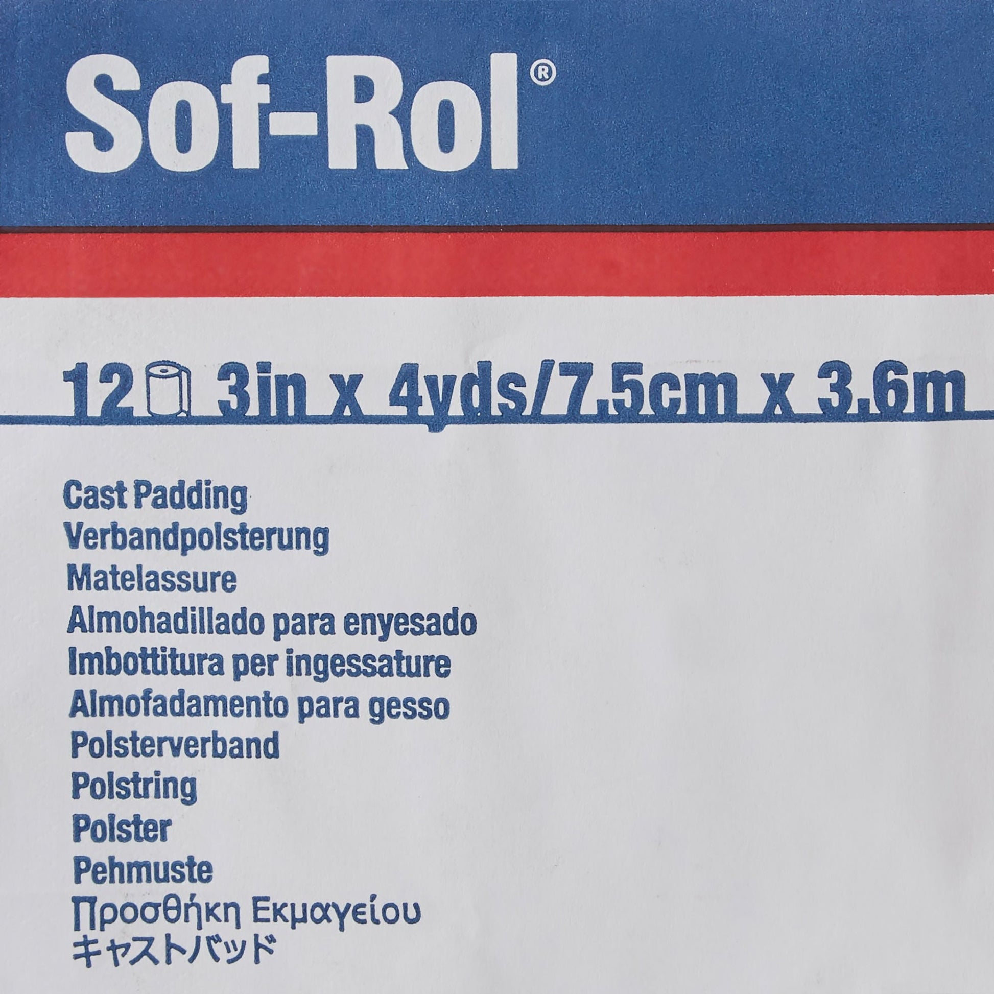 Sof-Rol® White Rayon Cast Padding