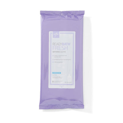 ReadyBath Fresh Rinse-Free Bath Wipe Soft Pack Unscented