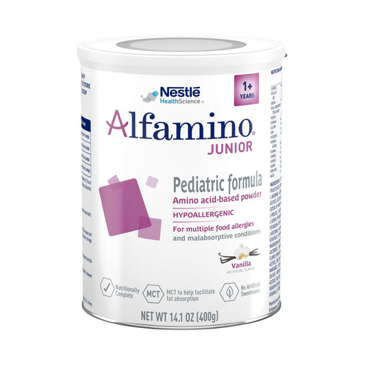 Alfamino® Junior Amino Acid–Based Pediatric Formula, Vanilla, can