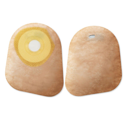 Premier™ 82100 1-Piece Beige Colostomy Pouch, Cut to Fit Stomas up to