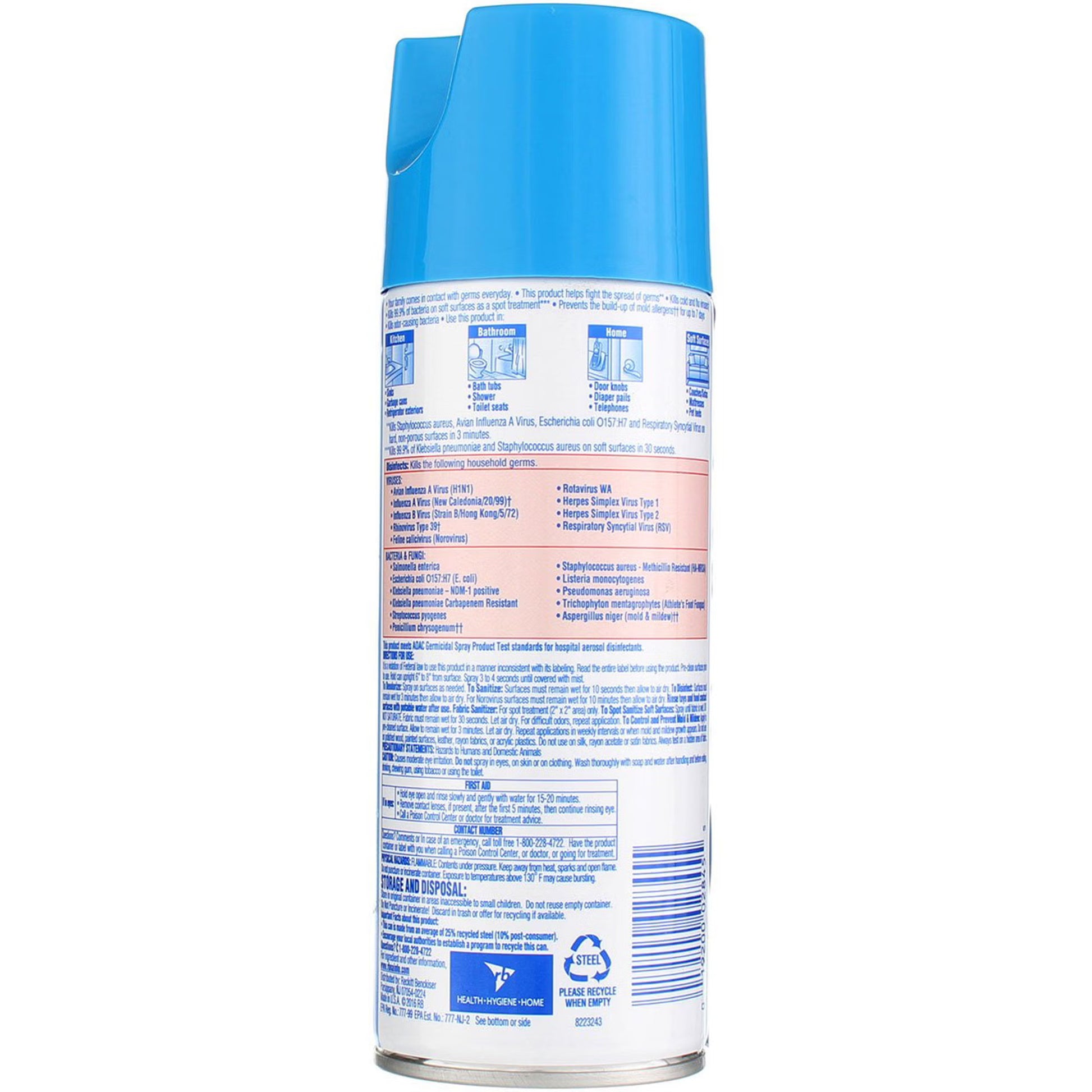Lysol® Disinfectant Spray Spring Waterfall® Scent, can