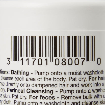 Bedside-Care® Rinse-Free Shampoo and Body Wash, Skin-Friendly Formula, Scented
