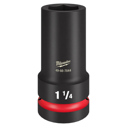 Milwaukee SHOCKWAVE Impact Duty 1" Drive 1-1/8" Thin Wall Extra Deep 6 Point Socket 49-66-7842