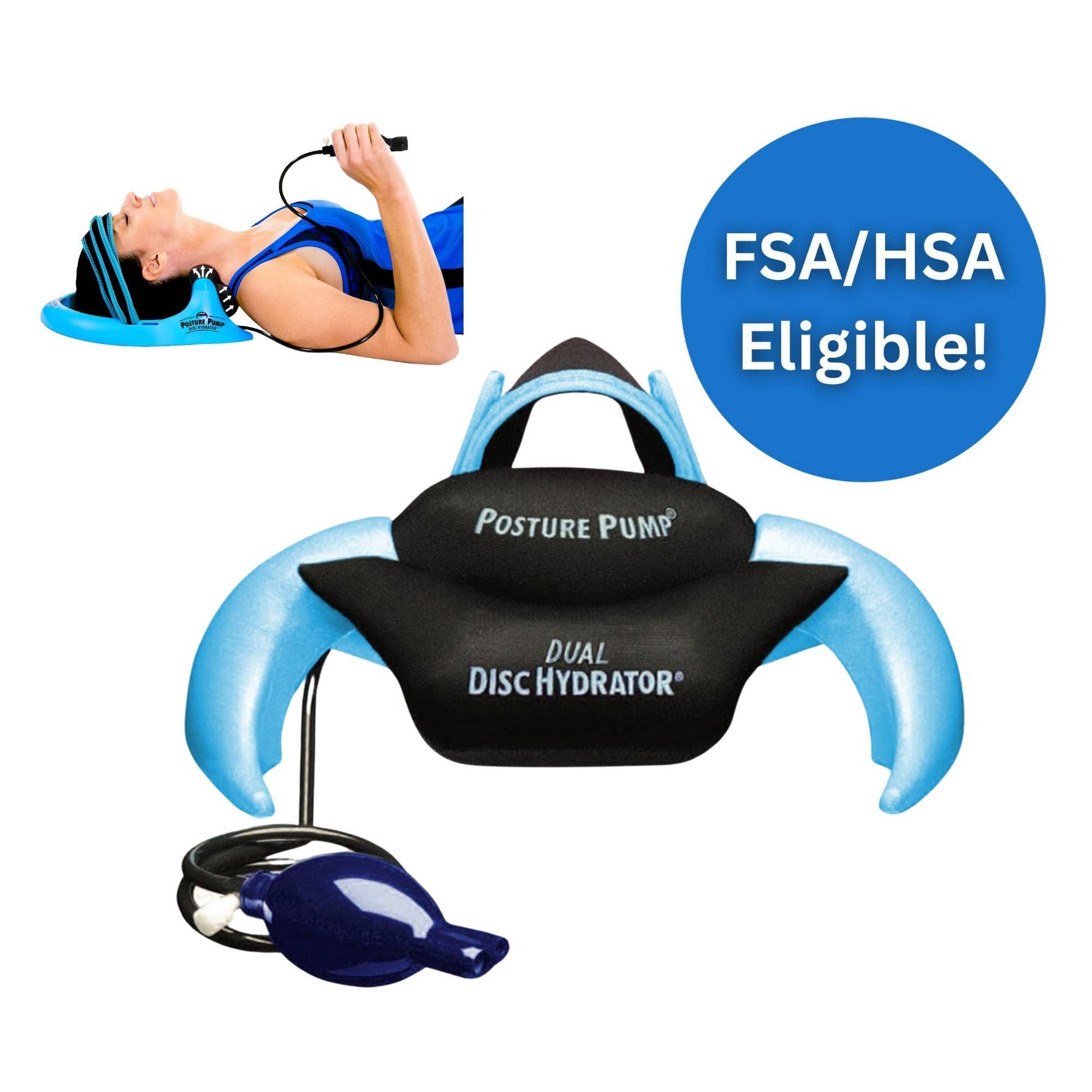 Posture Pump® Cervical Dual Disc Hydrator® Cervical & Thoracic Traction