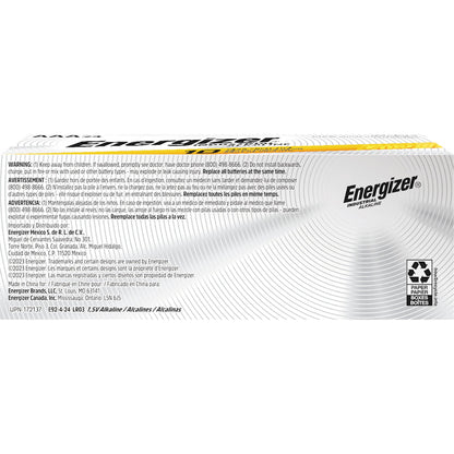 Energizer® Industrial® Alkaline Battery, C