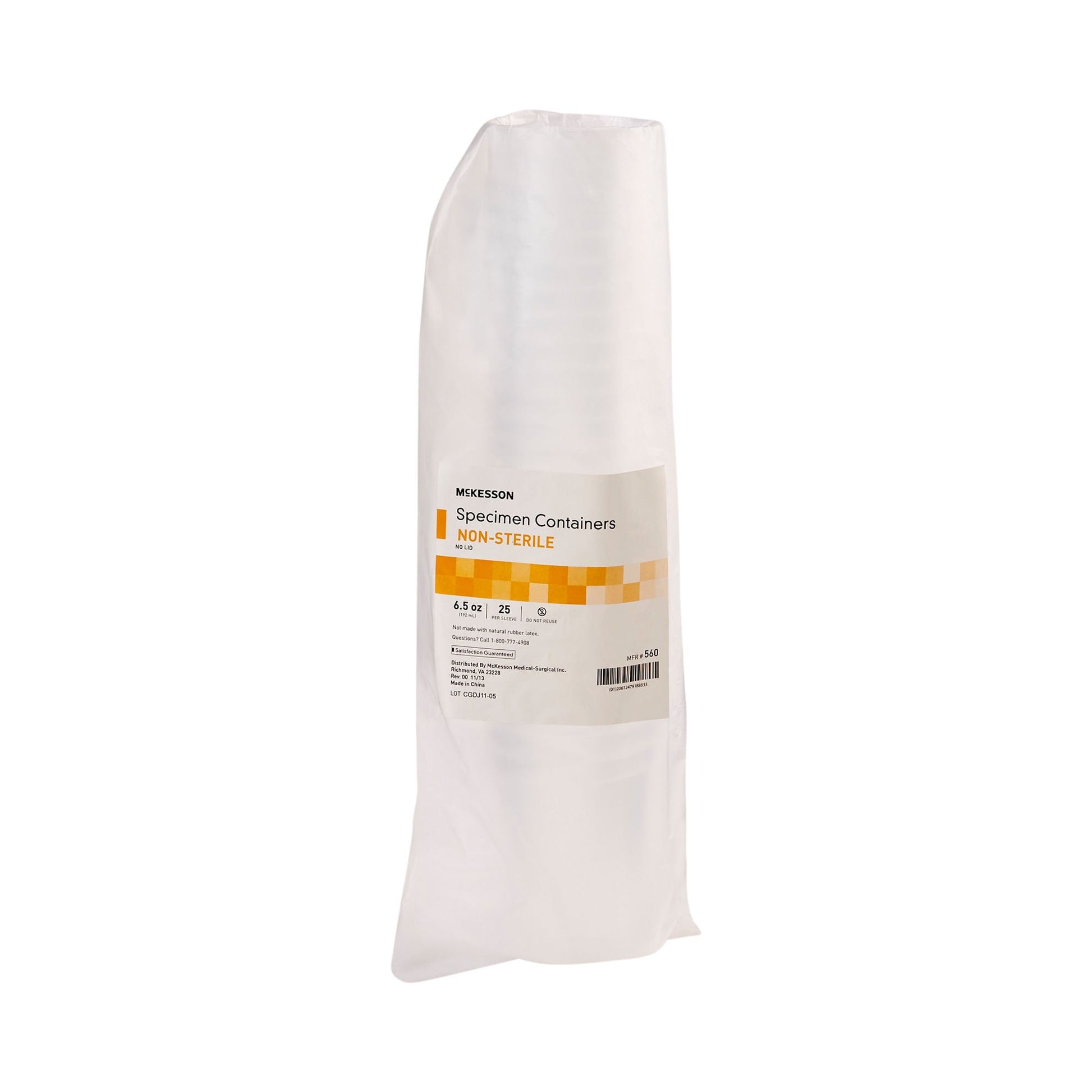 McKesson Specimen Container