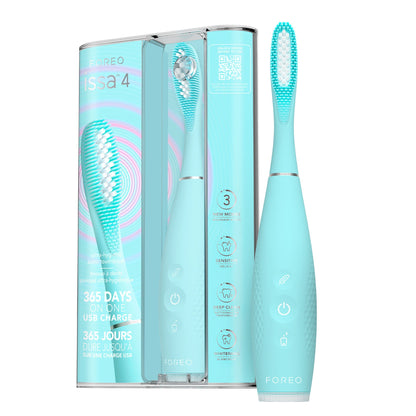 issa 4 Sonic Toothbrush Artic Blue Adult Silicone