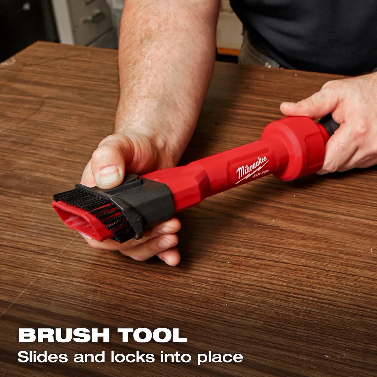 Milwaukee AIR-TIP 2-in-1 Utility Brush Tool 49-90-2028