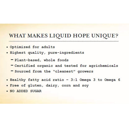 Liquid Hope® Complete Plant Based Nutrition, pouch