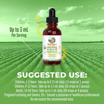 Mary Ruth's® Oil-Based Organic Liquid Probiotic Drops