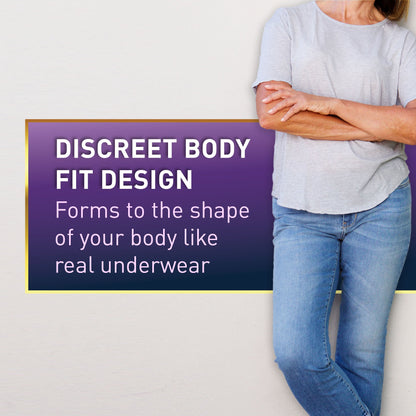 McKesson Premium Discreet Underwear for Women, Maximum Absorbency, Extra-Large