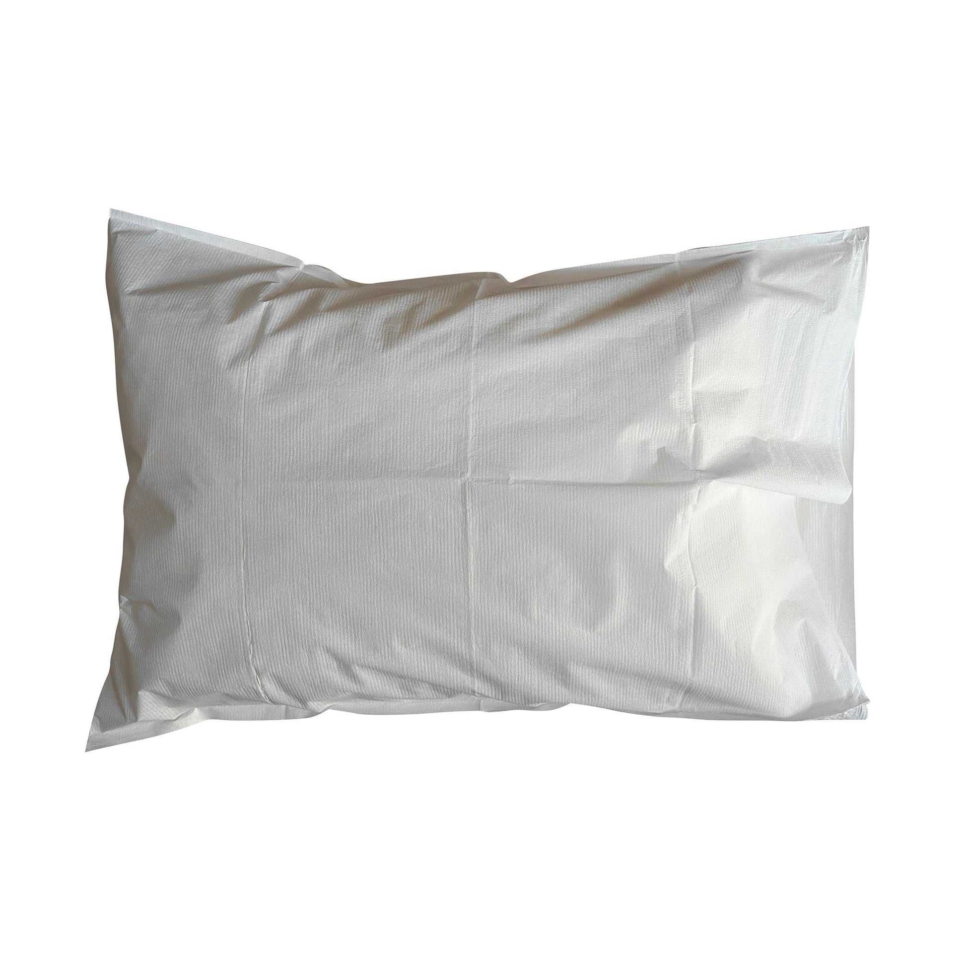 McKesson Pillowcase, Disposable, Standard, White, Tissue/Poly