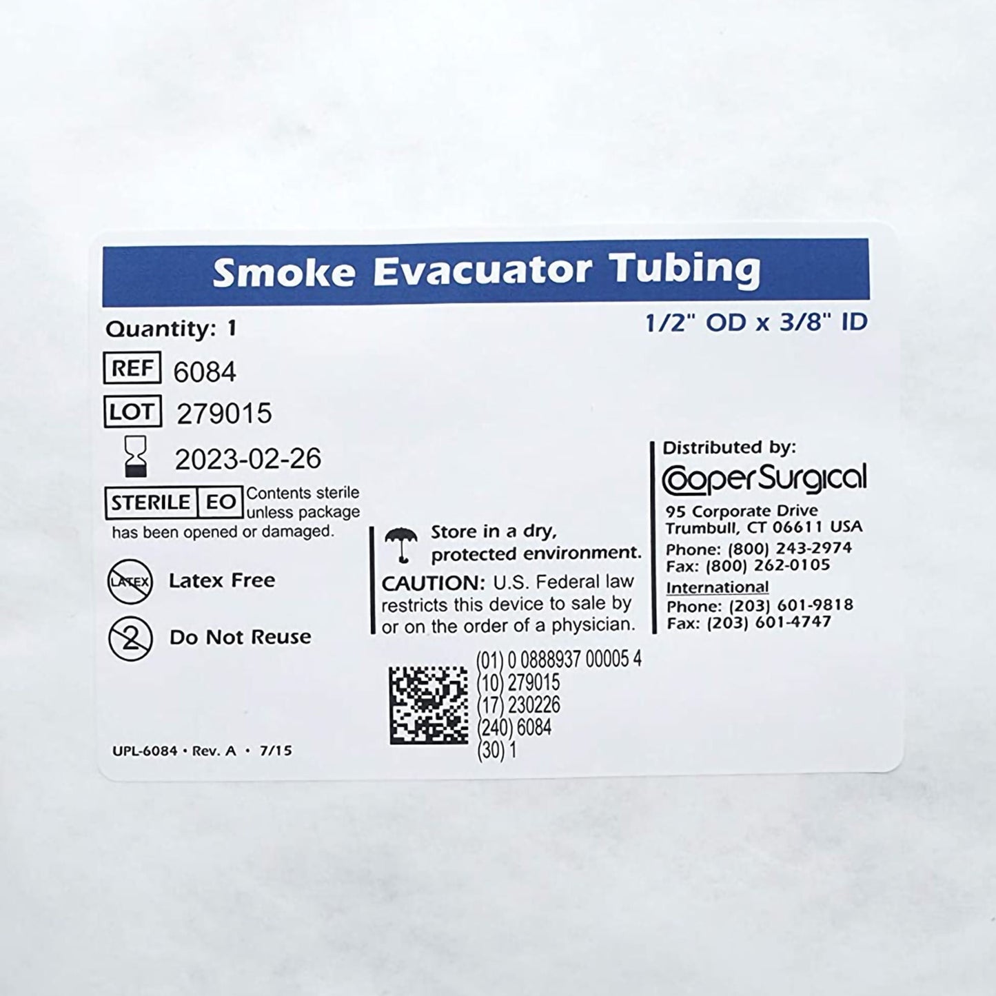 Cooper Surgical Tubing Set – Box of 10 - view 3
