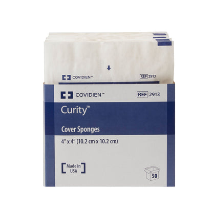 Curity™ Sterile Nonwoven Sponge, 4-Ply