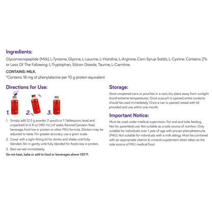 PhenylAde® GMP Mix-In for the Dietary Management of Phenylketonuria