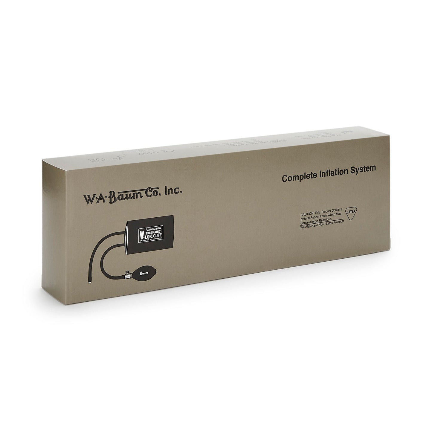 W.A. Baum Calibrated V-Lok Blood Pressure Cuff and Bulb