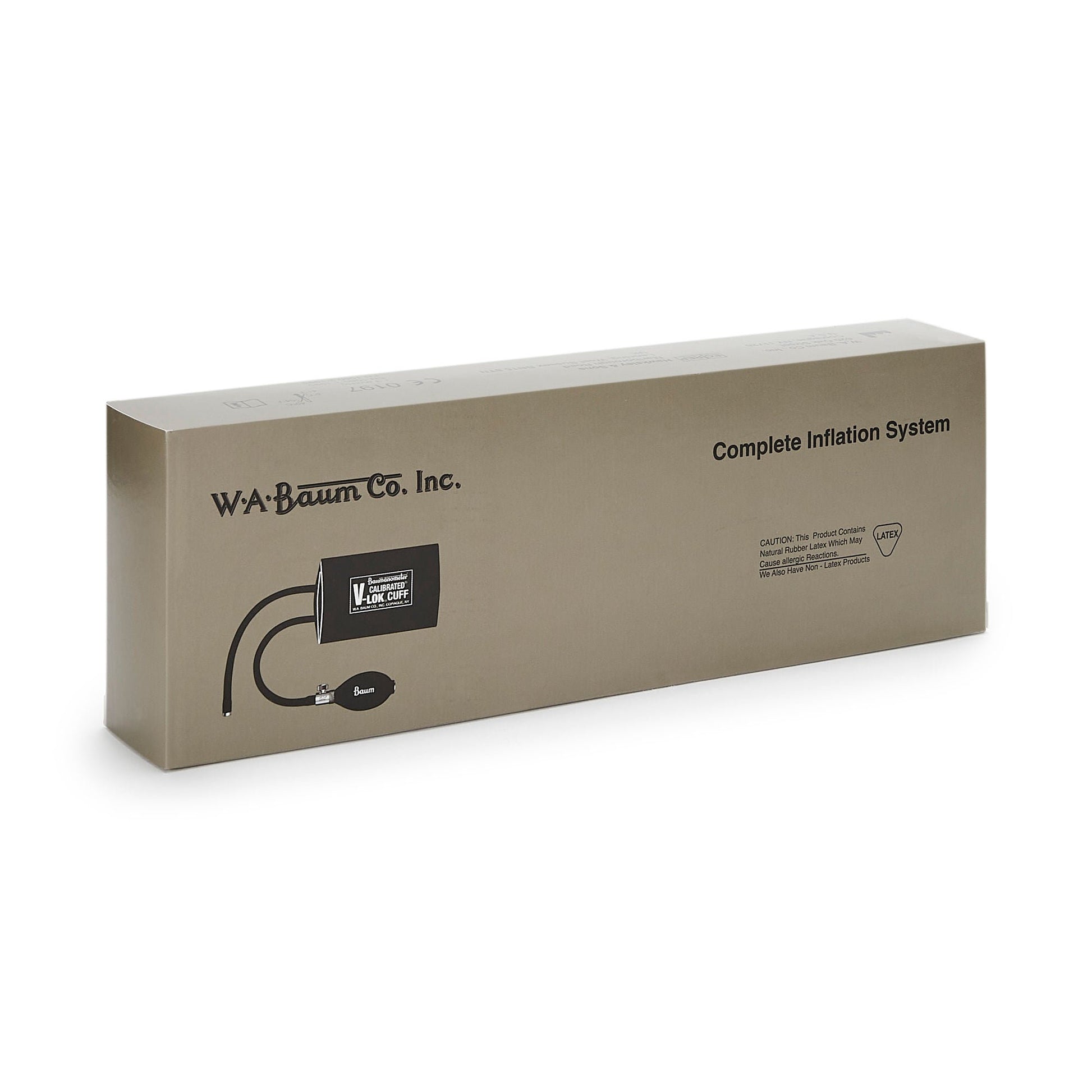 W.A. Baum Calibrated V-Lok Blood Pressure Cuff and Bulb