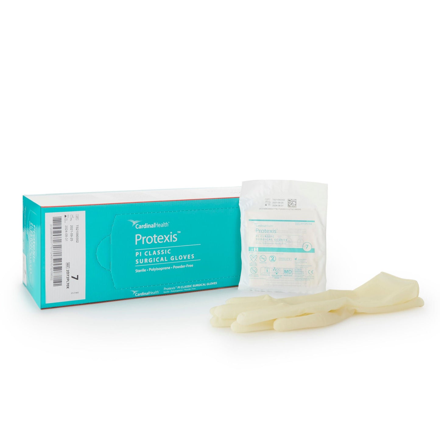 Sterile Protexis™ PI Classic Polyisoprene Surgical Gloves, Ivory