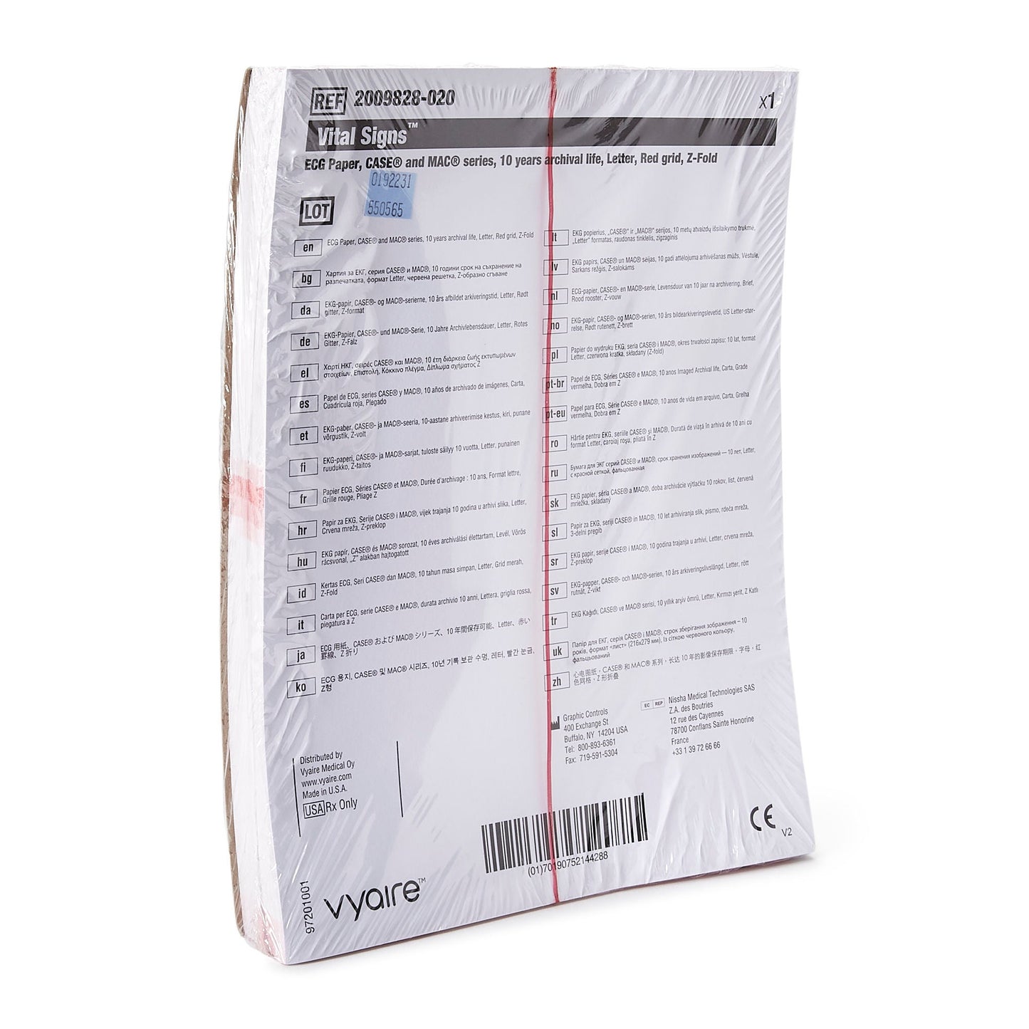 Vital Signs® ECG / EEG Recording Paper
