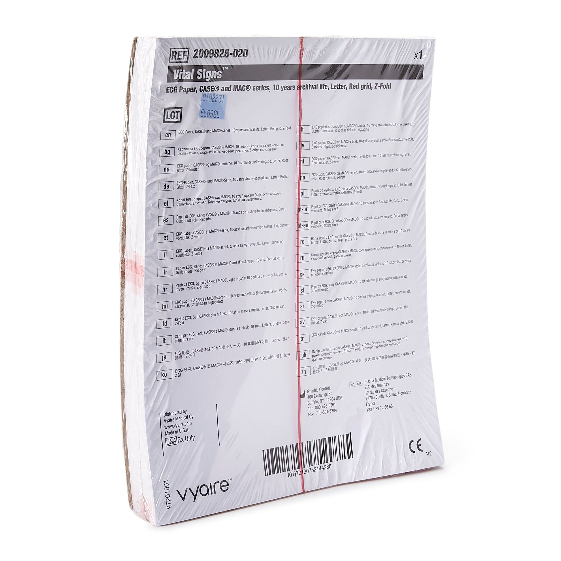 Vital Signs® ECG / EEG Recording Paper