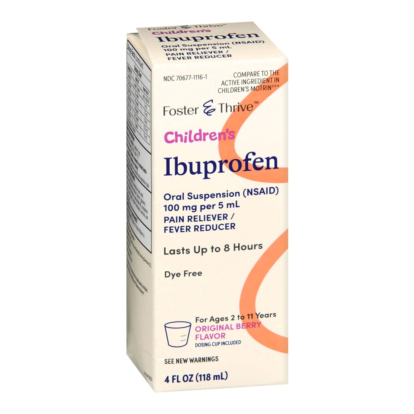 Foster & Thrive™ Children's Ibuprofen Oral Suspension, Original Berry