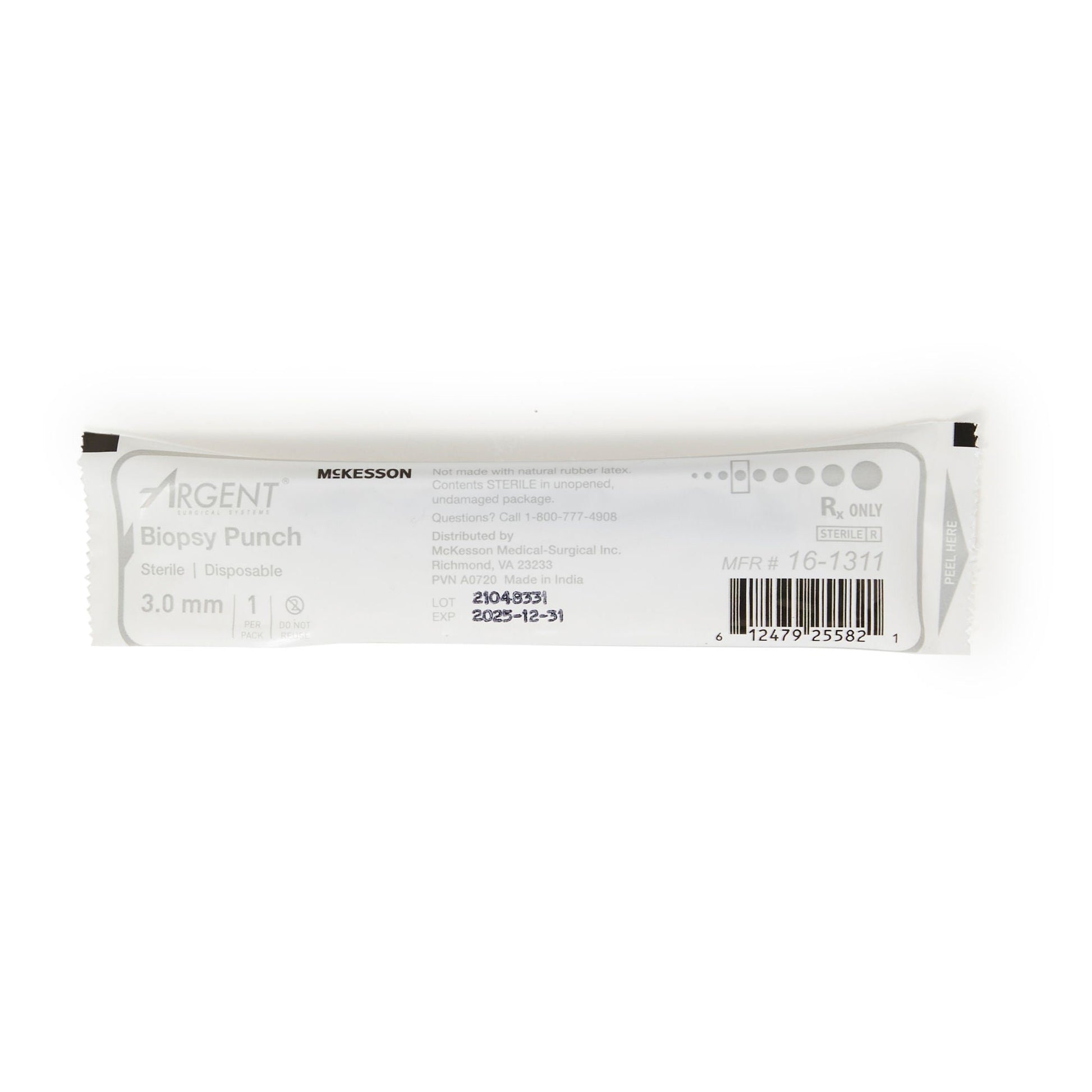McKesson Argent™ Disposable Biopsy Punches, 3.0 mm - view 3