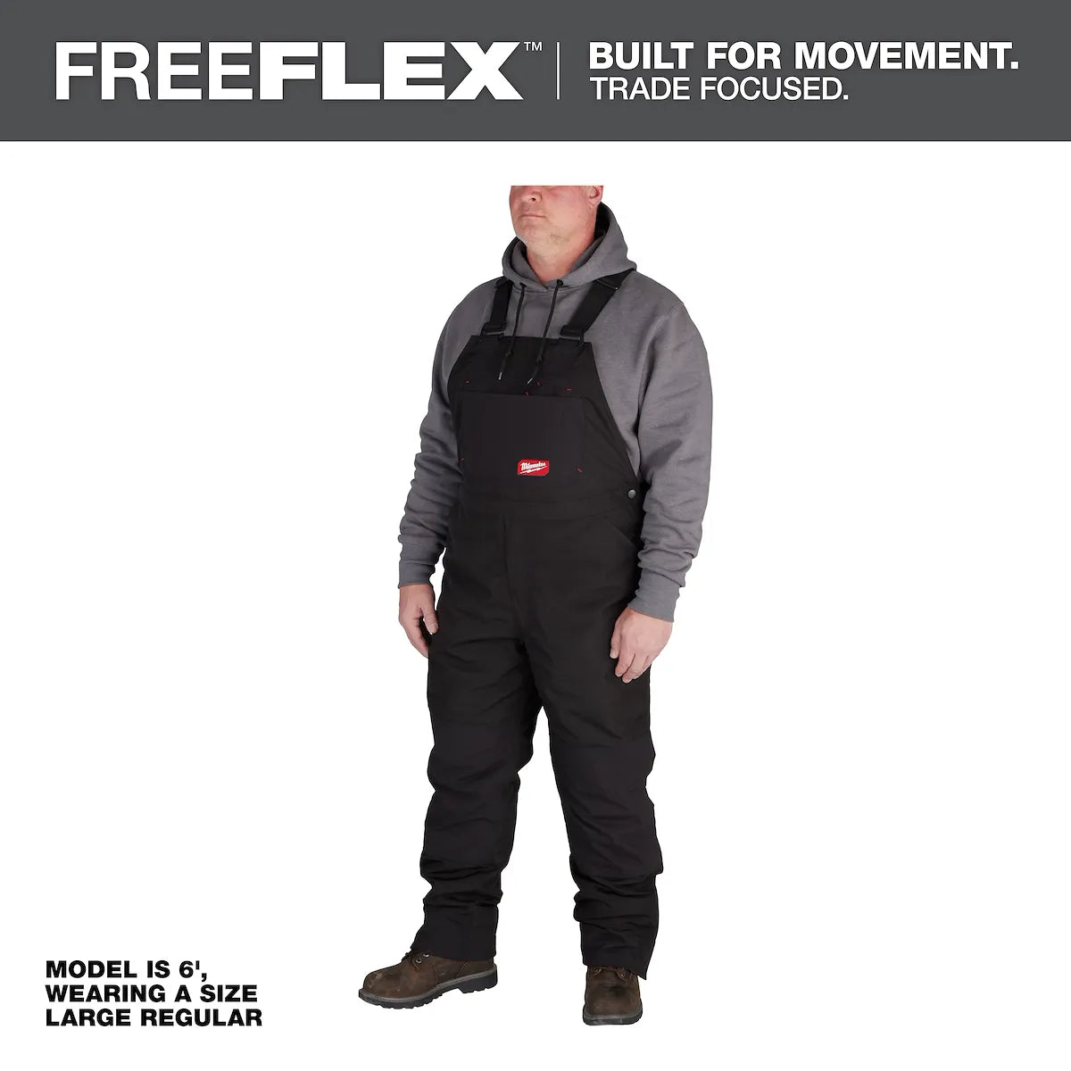 Milwaukee FREEFLEX Insulated Bib Overalls 262B