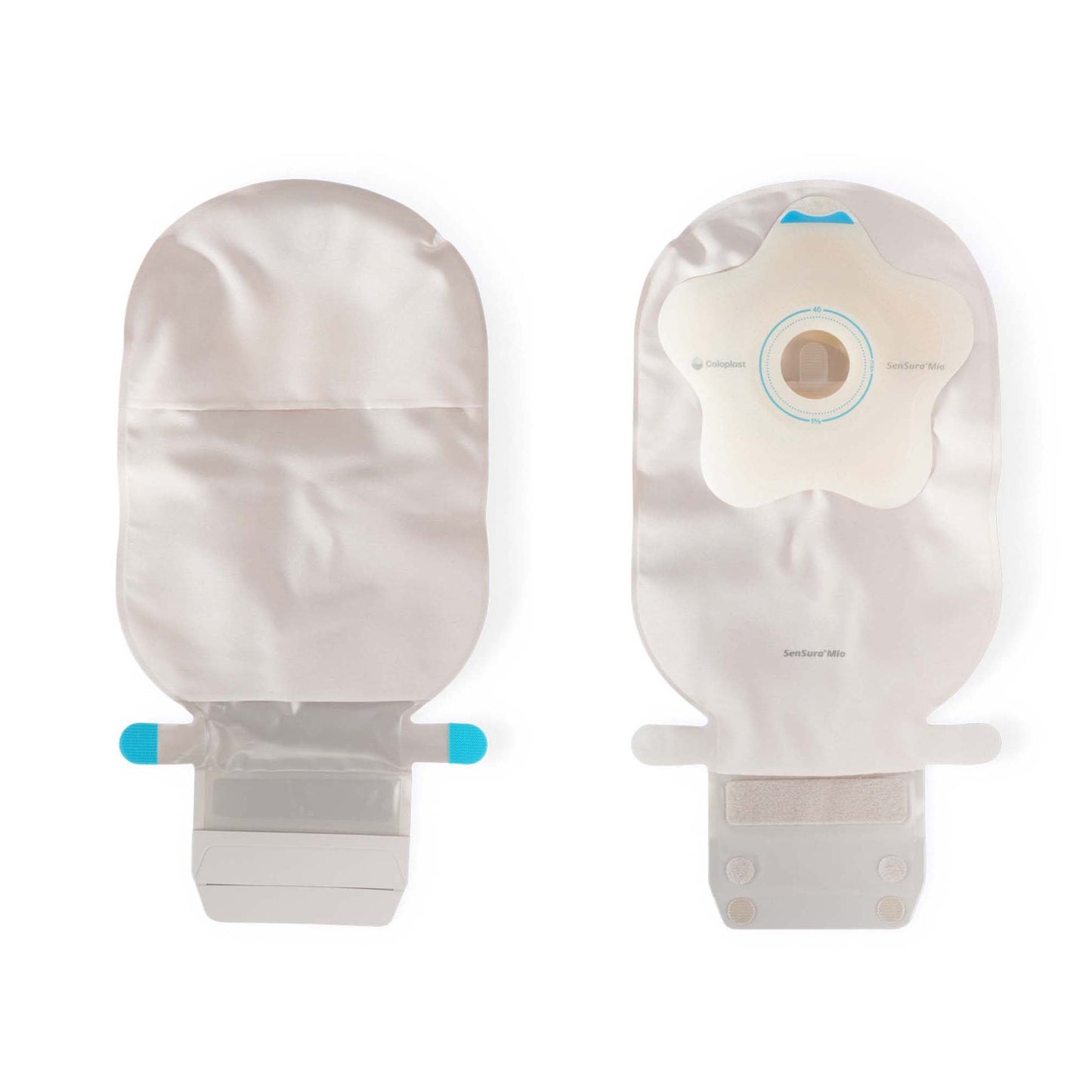 SenSura® Mio Convex Flip 1-Piece Opaque Ostomy Pouch, Stoma