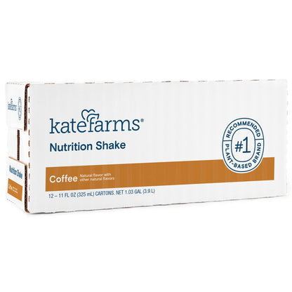 Kate Farms® Nutrition Shake, Coffee Flavor, carton