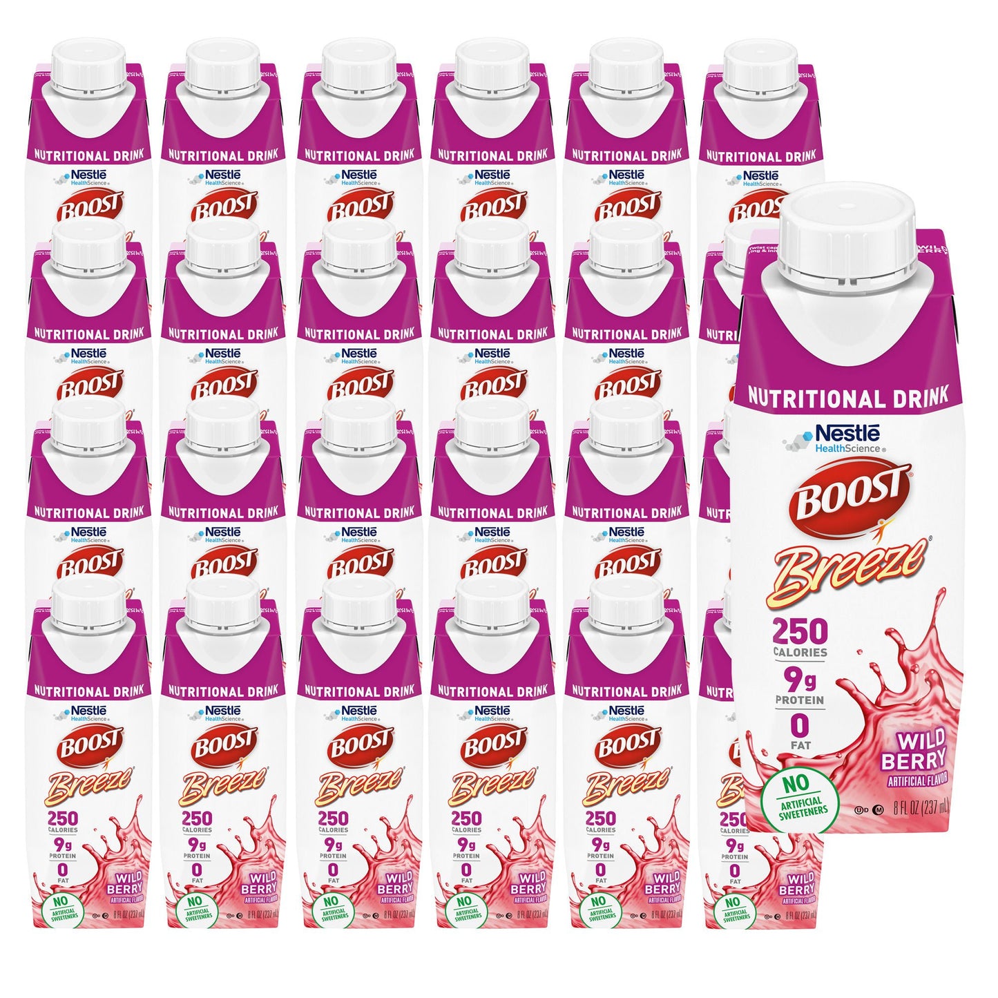 Boost Breeze® Wild Berry Nutritional Drink, Carton
