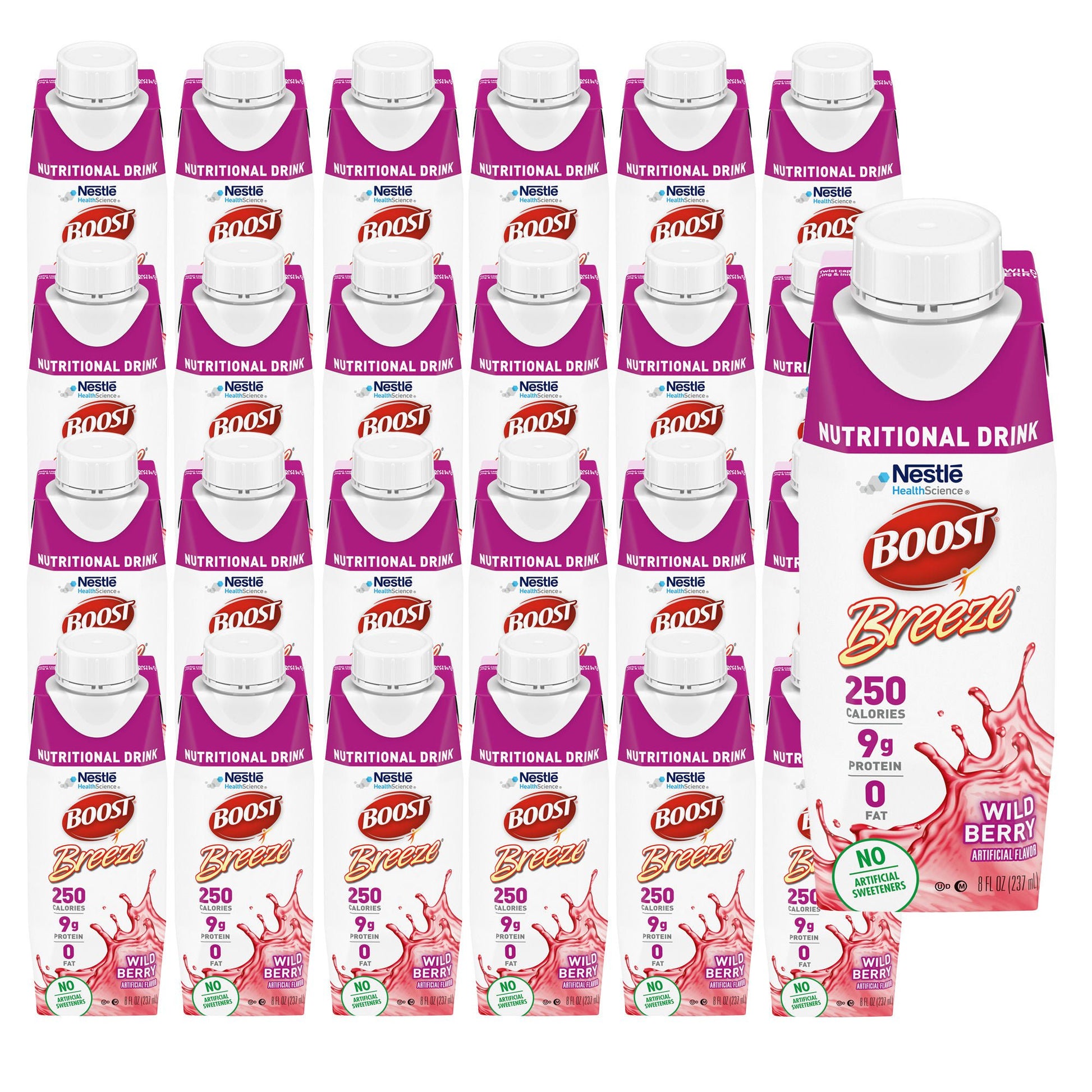 Boost Breeze® Wild Berry Nutritional Drink, Carton