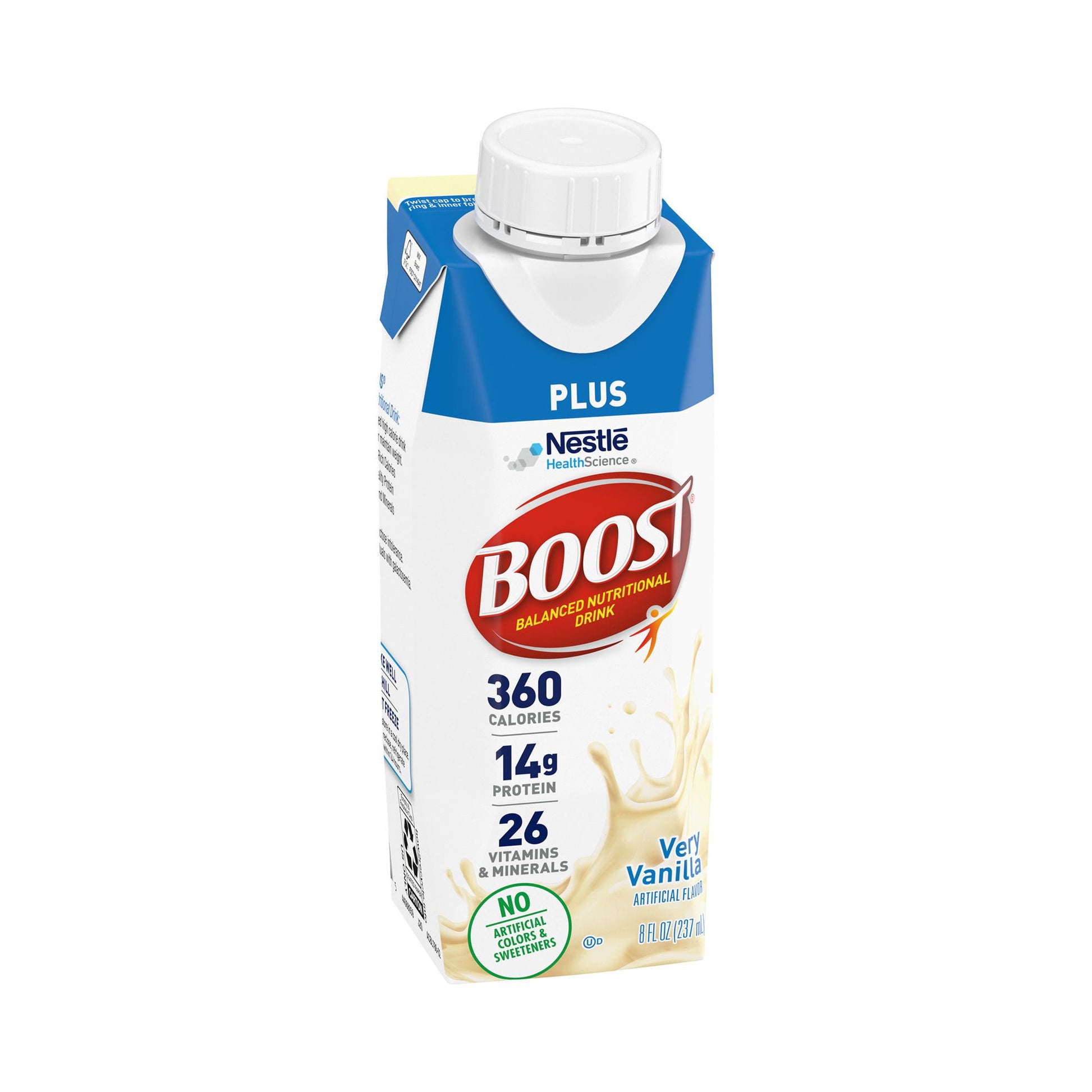 Boost Plus® Vanilla Balanced Nutritional Drink, Carton