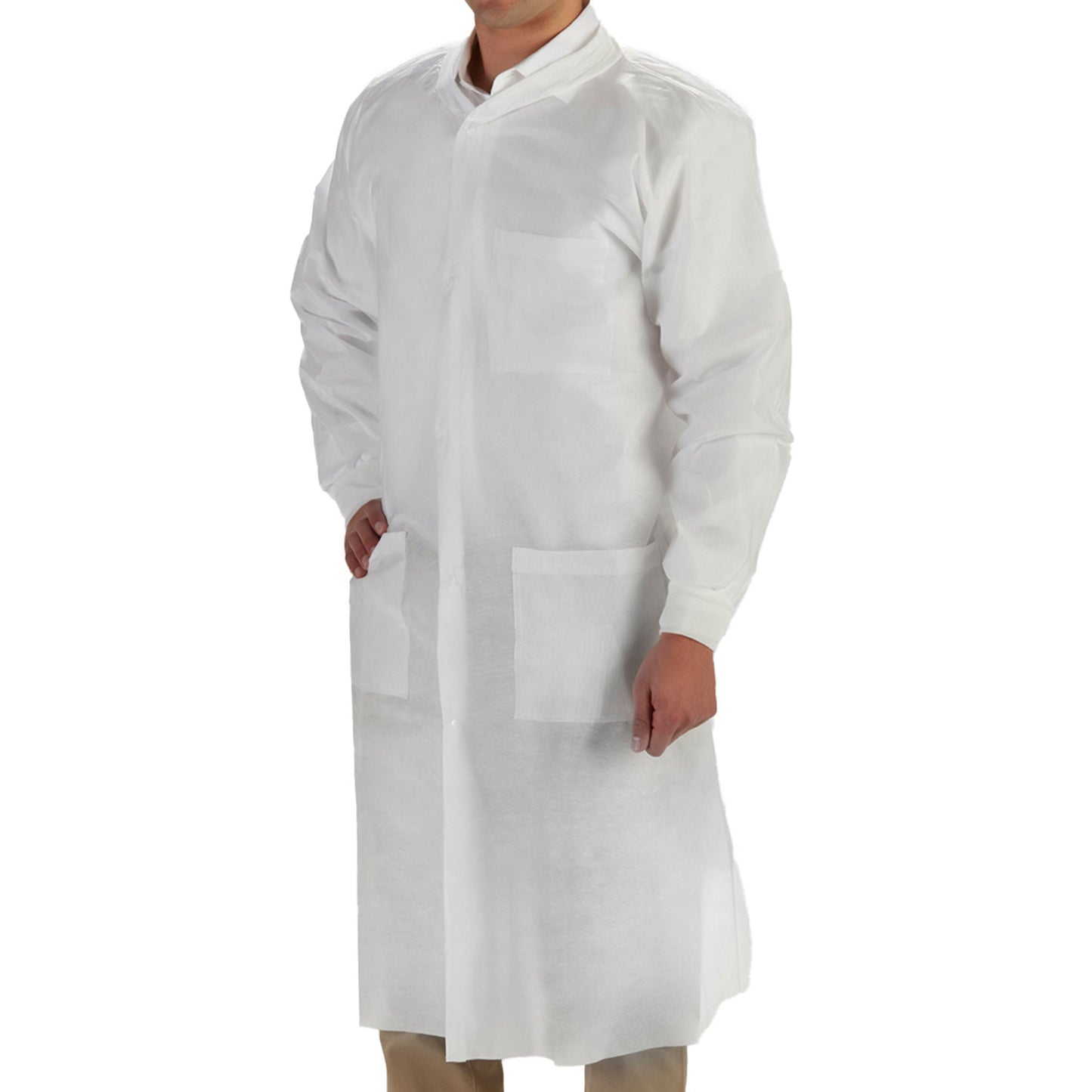 LabMates® Lab Coat, Extra Large, White