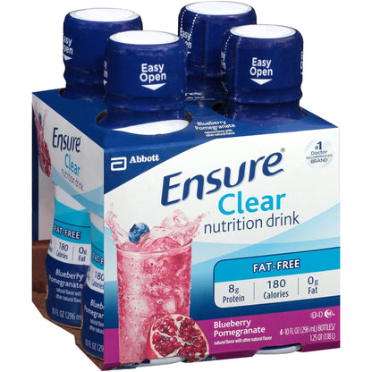 Ensure® Clear Therapeutic Nutrition, Blueberry Pomegranate, bottle