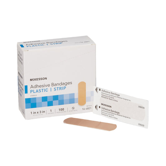 McKesson Tan Adhesive Strip