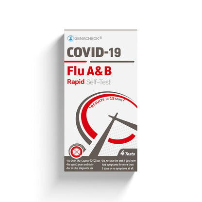 GenaCheck® COVID-19 / Flu A & B Rapid Self-Test