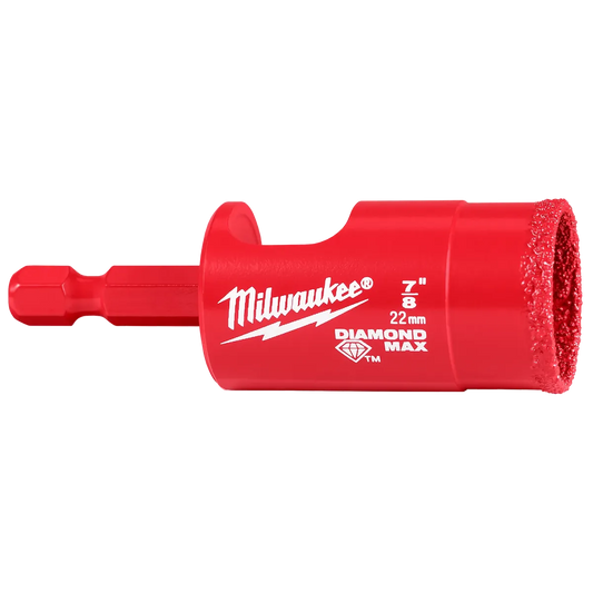 Milwaukee 7/8" DIAMOND MAX Hole Saw Bit 49-56-0516