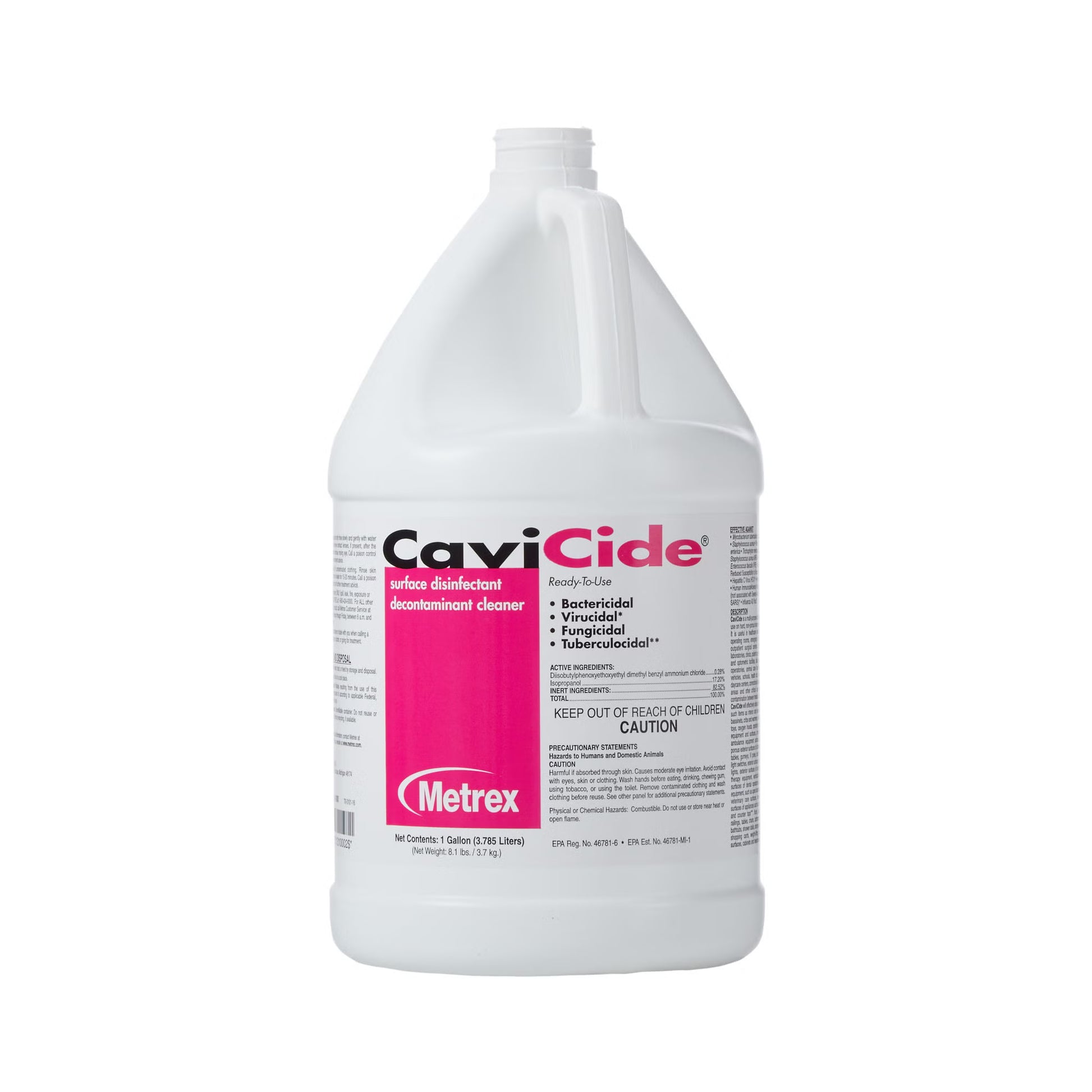 CaviCide Surface Disinfectant Cleaner, Alcohol Based