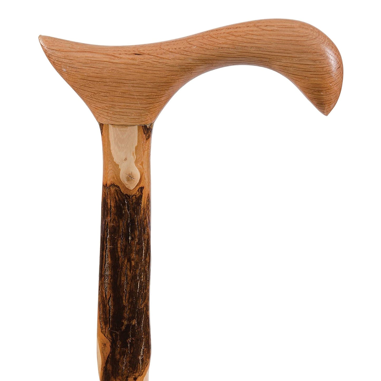 Brazos™ Twisted Hickory Derby Rustic Walking Cane, 34-Inch Height