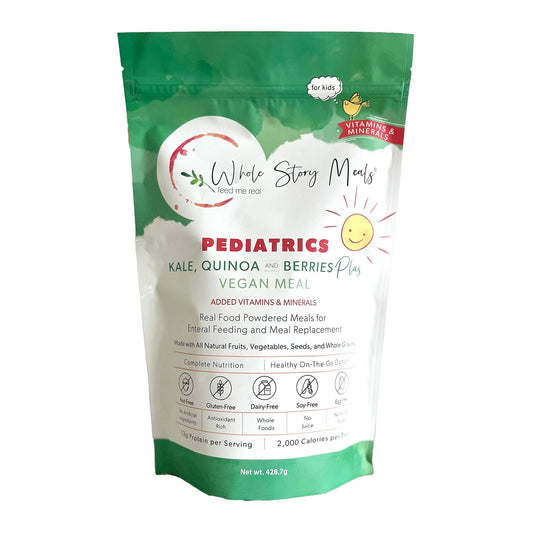 Whole Story Meals Pediatric Oral Supplement Kale / Quinoa / Berries Plus Pouch Powder Protein