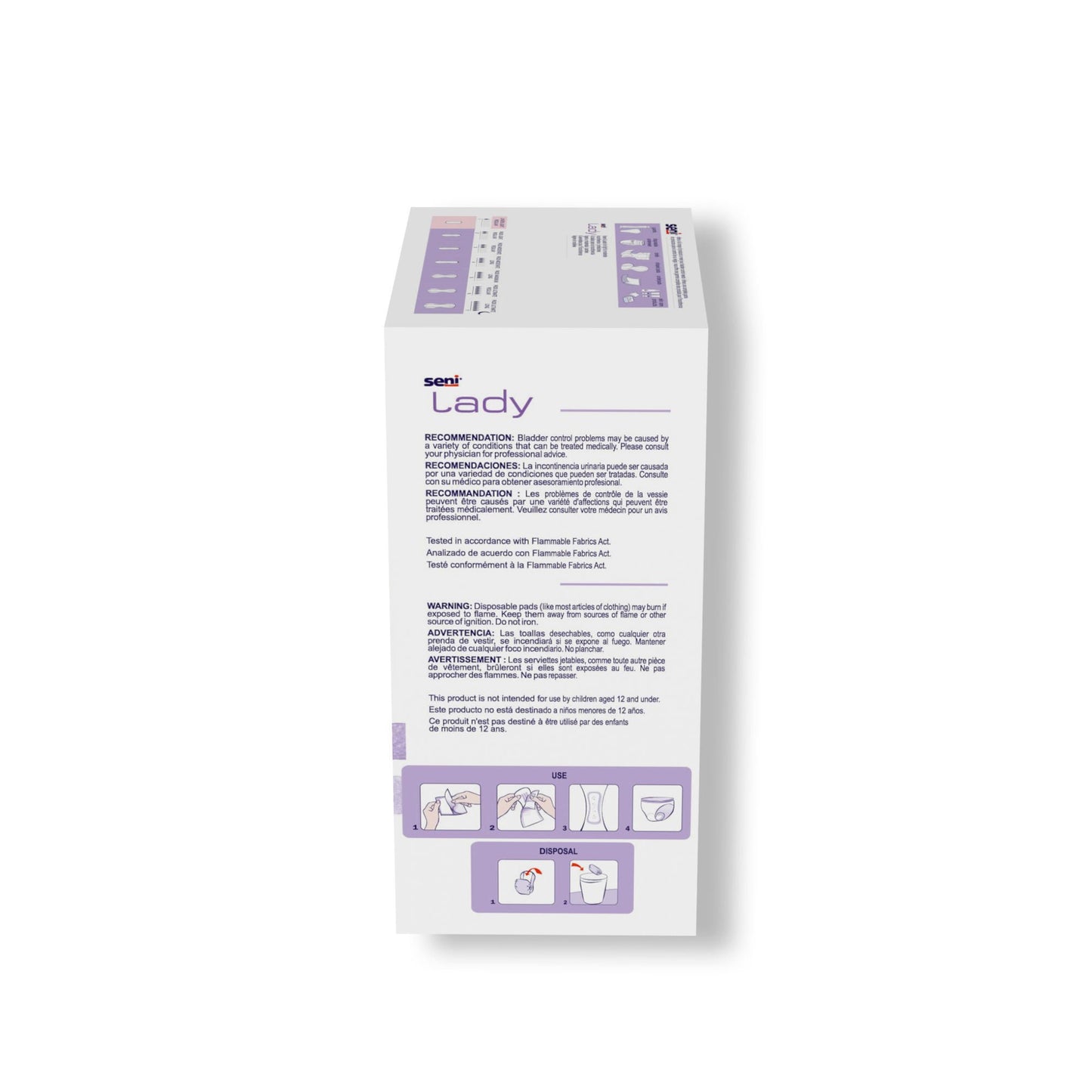 Seni® Lady Light Liners, Regular