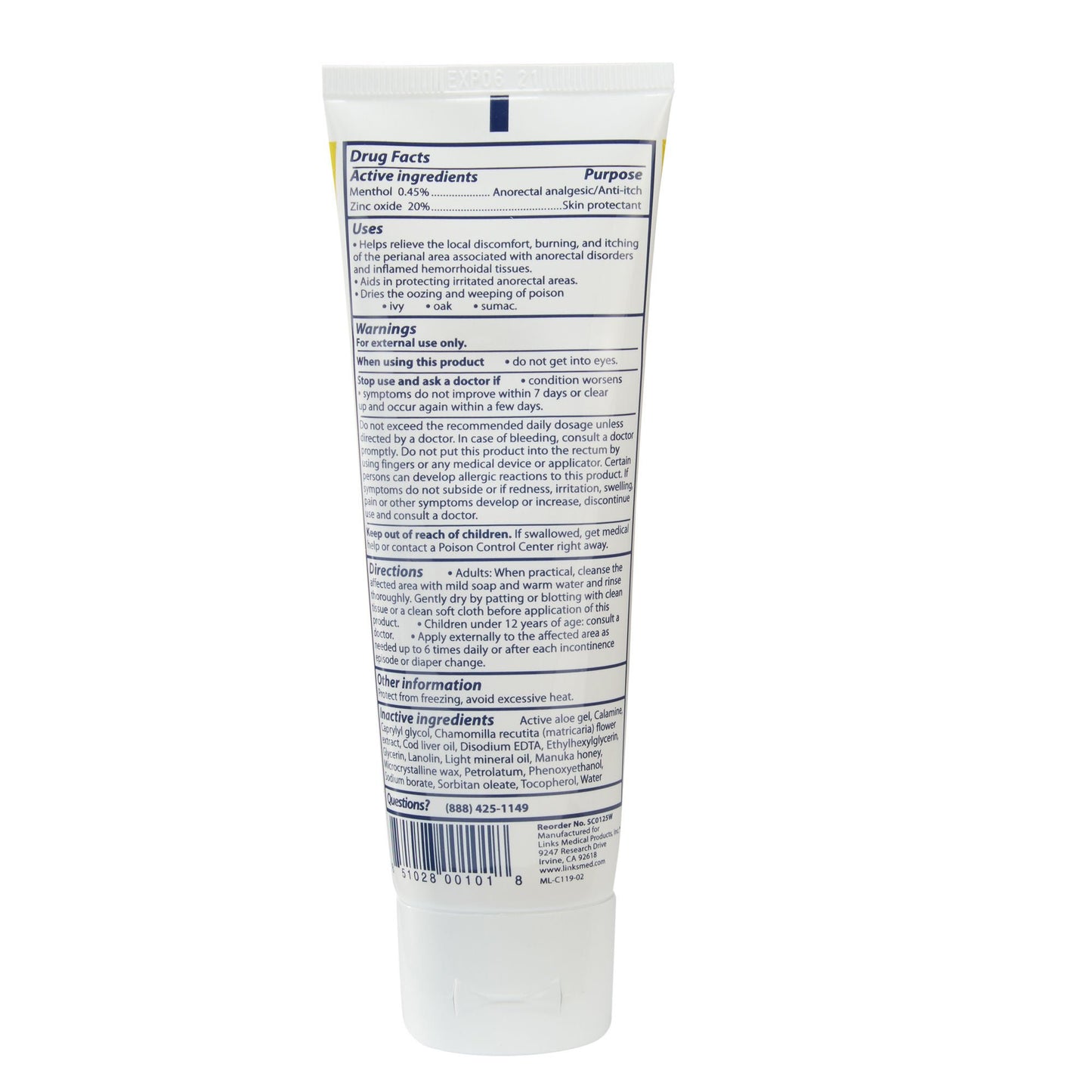Chamosyn® Ointment with Manuka Honey Skin Protectant, Tube