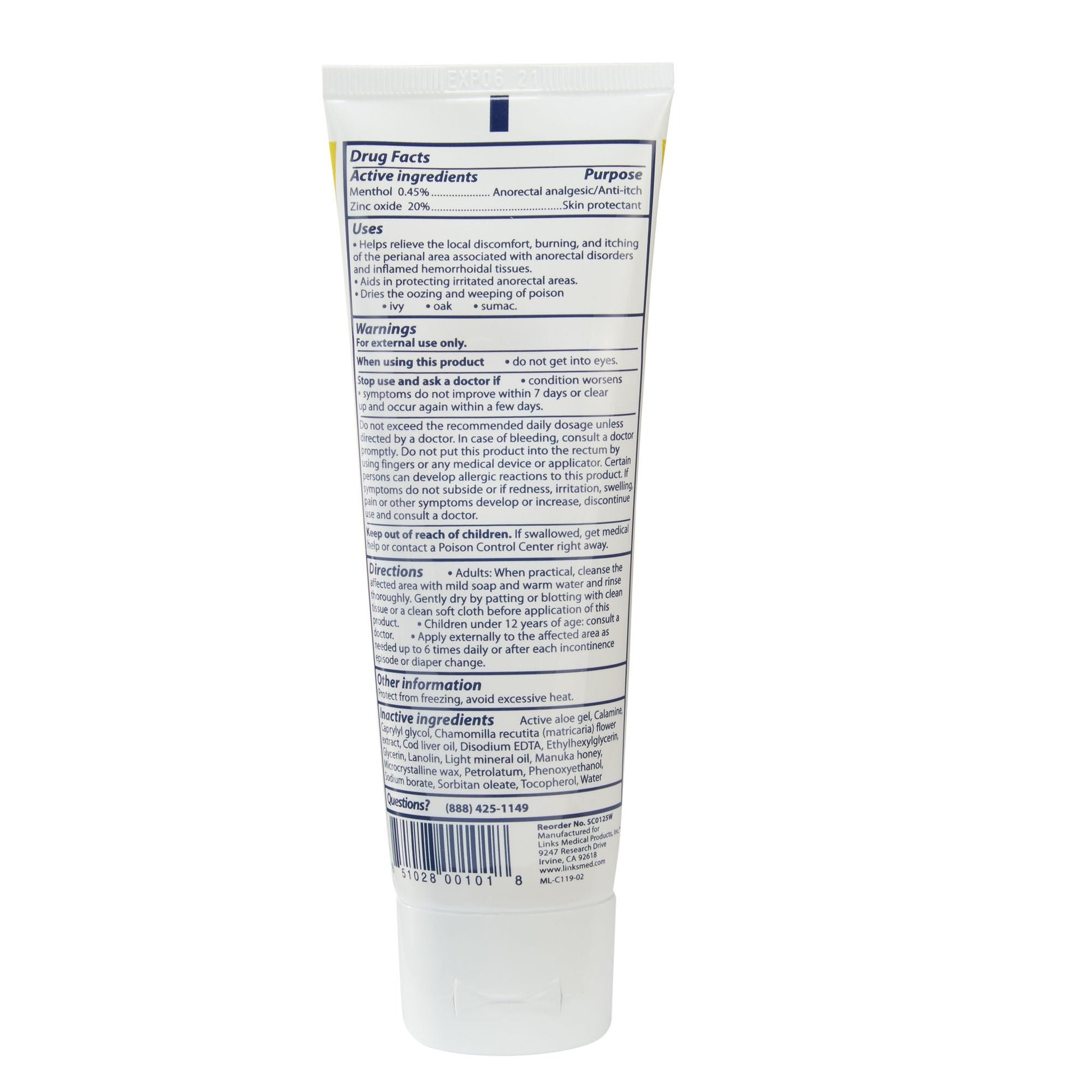Chamosyn® Ointment with Manuka Honey Skin Protectant, Tube