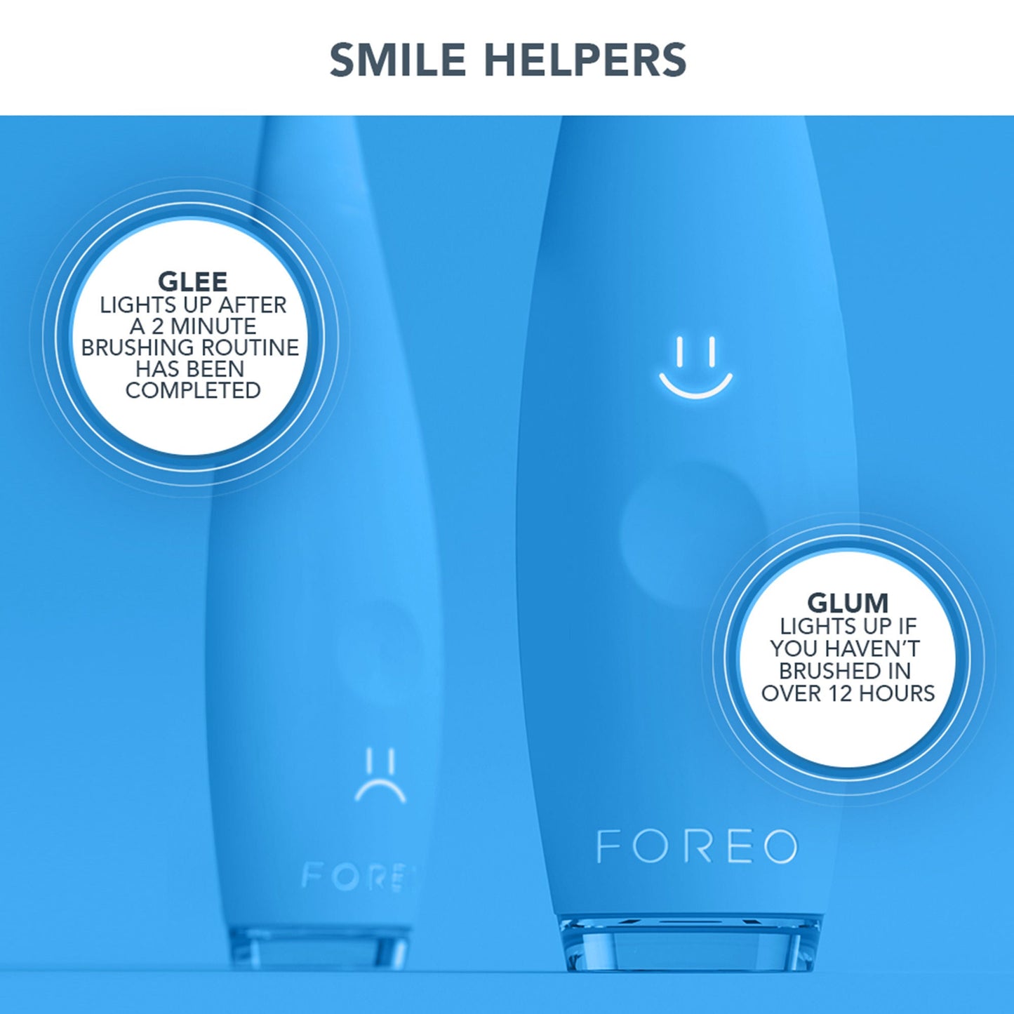 ISSA™ baby Soft Silicone Sonic Toothbrush, Bubble Blue Dino
