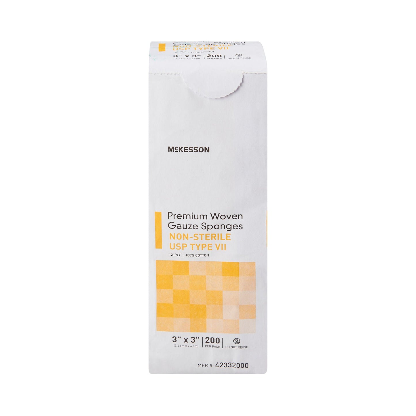 McKesson USP Type VII Gauze Sponge, 12-Ply
