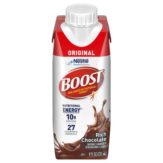 Boost® Original Chocolate Balanced Nutritional Drink, Carton