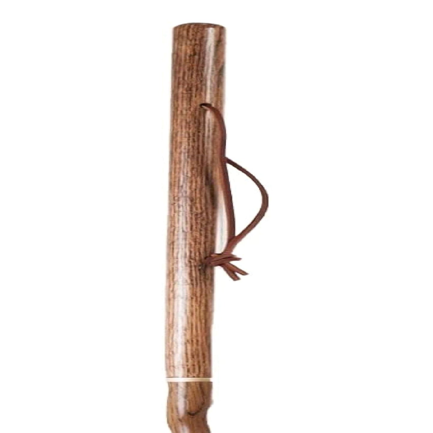 Brazos™ Twisted Oak Traveler's Handcrafted Walking Stick, 55-Inch, Brown