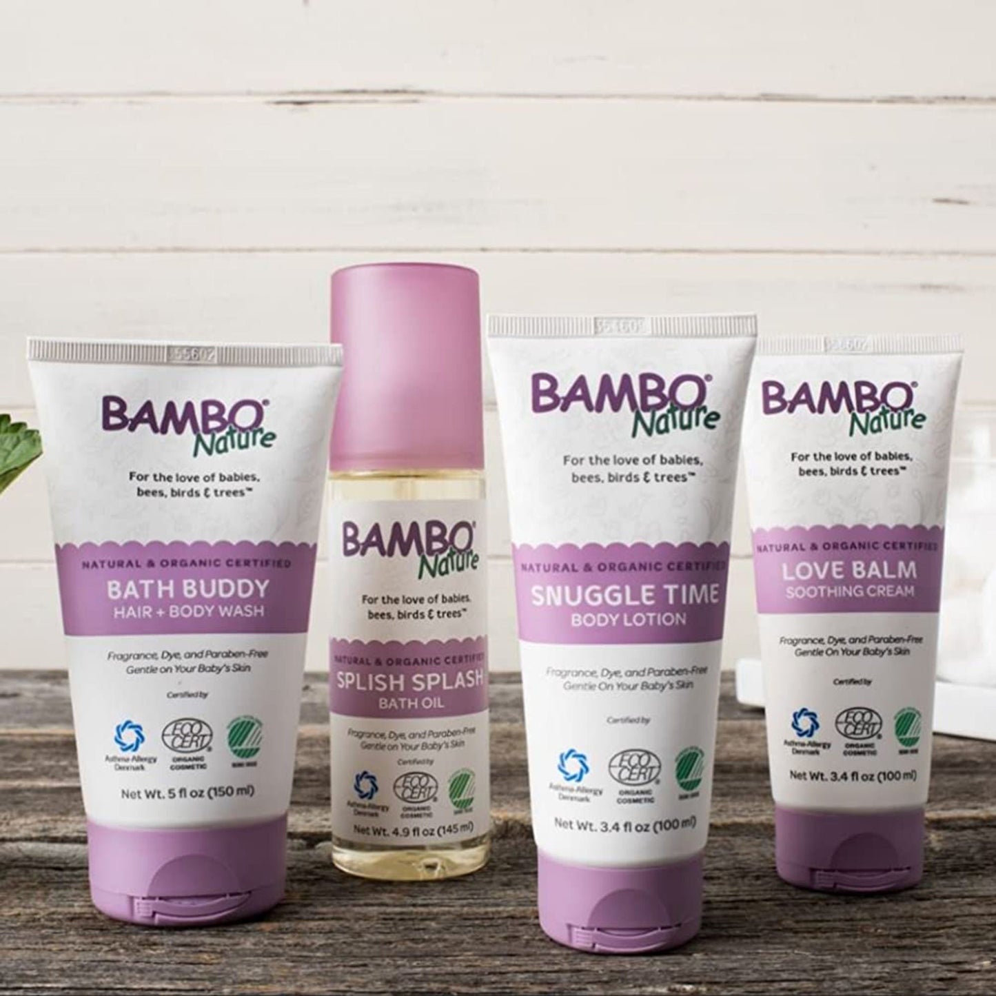 Bambo® Nature Splish Splash Bath Oil, bottle