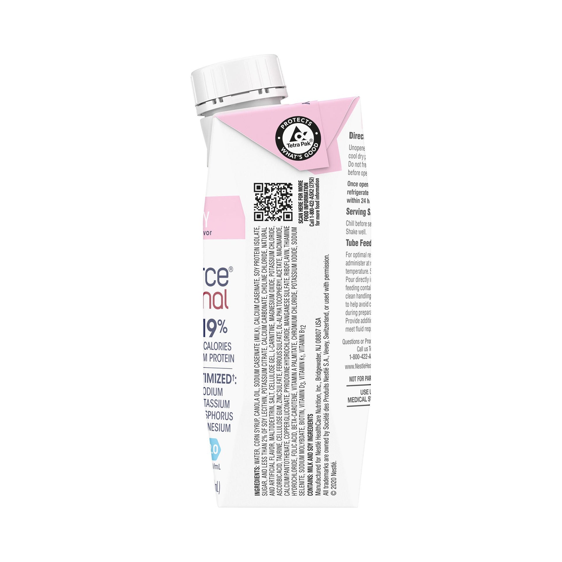 Novasource® Renal Strawberry Formula for Patients on Dialysis, Carton